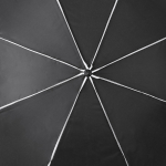 Windfester Regenschirm mit reflektierenden Kanten Ø120 fünfte Ansicht