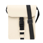 Umhängetasche aus Kunstleder mit Mitteltasche und Schnallenverschluss zweite Ansicht