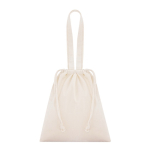 Baumwollbeutel mit Kordelzug und verstärkten langen Henkeln 180 g/m² fünfte Ansicht