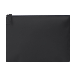 Kulturbeutel aus Kunstleder mit Reißverschlussfach farbe schwarz erste Ansicht