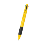 Mehrfarbkugelschreiber 4-in-1 mit Gummigriff und 4 Tinten zweite Ansicht