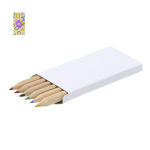 Bleistifte aus Holz im Kartonetui zum Personalisieren