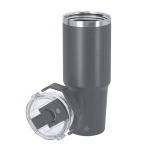 Thermobecher aus Edelstahl, doppelwandig, mit Henkel 900 ml fünfte Ansicht