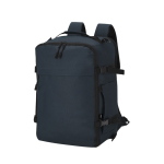 Multifunktionaler Reiserucksack für 15” Laptop mit Diebstahlschutz farbe marineblau erste Ansicht