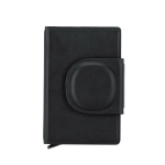 Kartenetui aus Kunstleder mit Tracker und Magnetverschluss farbe schwarz erste Ansicht