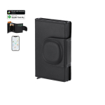 Kartenetui aus Kunstleder mit Tracker und Magnetverschluss