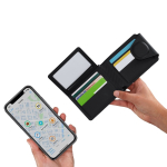 Kartenetui-Geldbörse aus Kunstleder mit intelligentem Ortungsgerät fünfte Ansicht