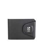 Kartenetui-Geldbörse aus Kunstleder mit intelligentem Ortungsgerät Ansicht mit Druckbereich