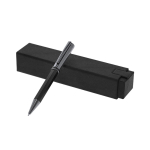 Premium-Metall-Drehkugelschreiber, nachfüllbar, blaue Tinte farbe schwarz erste Ansicht