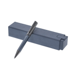 Premium-Metall-Drehkugelschreiber, nachfüllbar, blaue Tinte farbe marineblau erste Ansicht