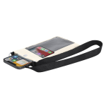 Umhängetasche aus Kunstleder mit Sichtfenster und Touchfunktion fünfte Ansicht