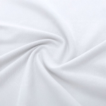 Weißes Polohemd kurzarm aus Piqué Baumwolle 180 g/m² vierte Ansicht