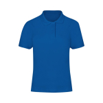 Damen Poloshirt aus Baumwoll Piqué, kurzarm, 180 g/m² farbe blau erste Ansicht