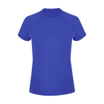 Technisches Damen T-Shirt mit Raglanärmel aus Polyester 135 g/m² farbe blau erste Ansicht