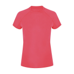 Technisches Damen T-Shirt mit Raglanärmel aus Polyester 135 g/m² farbe neonrosa erste Ansicht