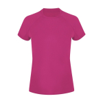 Technisches Damen T-Shirt mit Raglanärmel aus Polyester 135 g/m² farbe pink erste Ansicht