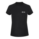 Technisches Damen T-Shirt mit Raglanärmel aus Polyester 135 g/m² Ansicht mit Druckbereich
