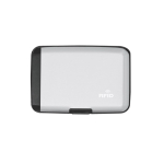 2-in-1-Kartenetui aus Aluminium mit Powerbank und RFID-Schutz68625b429b0dbdfc3996453e farbe silber erste Ansicht