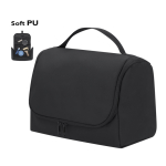 Reisekulturbeutel aus Kunstleder mit Aufhängehaken