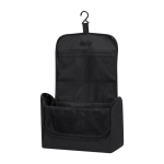 Reisekulturbeutel aus Kunstleder mit Aufhängehaken dritte Ansicht