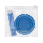 Reise Dentalset mit Zahnbürste und faltbarem Becher zweite Ansicht