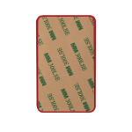 Selbstklebende Smartphone-Halterung aus Silikon mit Saugnapf dritte Ansicht