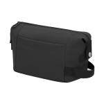 Kulturbeutel aus Kunstleder mit Reißverschluss und Trageschlaufe farbe schwarz erste Ansicht