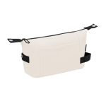 Kulturbeutel aus Kunstleder mit Reißverschluss und Trageschlaufe zweite Ansicht