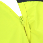 Unisex-High-Visibility-Jacke mit Kapuze, regen- und windabweisend vierte Ansicht