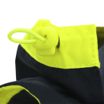Unisex-High-Visibility-Jacke mit Kapuze, regen- und windabweisend fünfte Ansicht