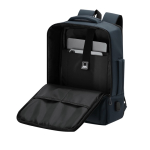 Erweiterbarer Rucksack aus Kunstleder für Laptop mit USB-Anschluss 15” sechste Ansicht
