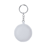 Schlüsselanhänger in Fußballform aus Kunstleder dritte Ansicht