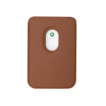 Kartenhalter Ständer aus Kunstleder mit Magnet für Smartphone vierte Ansicht