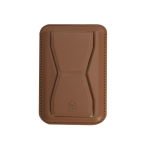 Kartenhalter Ständer aus Kunstleder mit Magnet für Smartphone sechste Ansicht