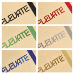 A5-Notizbuch mit festem Einband aus recyceltem Karton, linierte Seiten fünfte Ansicht