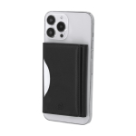 Kartenetui aus recyceltem Kunstleder mit Magnetverschluss zweite Ansicht