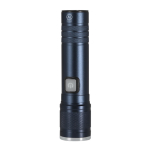 Wiederaufladbare Taschenlampe aus recyceltem Alu mit Zoom vierte Ansicht