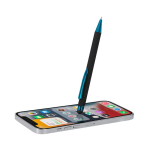 Kugelschreiber aus recyceltem Alu mit Touchspitze, blaue Tinte vierte Ansicht