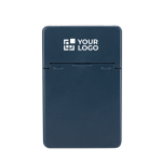 Kartenhalter mit magnetischer Smartphone Halterung, matt Ansicht mit Druckbereich