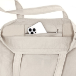 Nylon-Umhängetasche mit verstellbarem Kordelzugverschluss 135 g/m² achte Ansicht