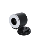 Ringlicht mit Ventilator aus ABS und Handyhalterung 500 mAh vierte Ansicht