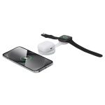 Magnetisches, faltbares 3-in-1-Wireless-Ladegerät mit USB-C 15 W dritte Ansicht