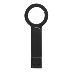 Faltbarer magnetischer Handyhalter mit Karabiner, verstellbar farbe schwarz erste Ansicht