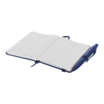 A7-Notizblock mit Kunstleder-Einband und passendem Kugelschreiber fünfte Ansicht