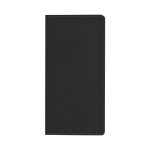 A5-Notizbuch mit festem Einband und Innentasche, linierte Seiten farbe schwarz erste Ansicht