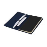 A5-Notizbuch mit festem Einband und Innentasche, linierte Seiten zweite Ansicht