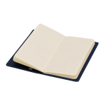 A5-Notizbuch mit festem Einband und Innentasche, linierte Seiten dritte Ansicht