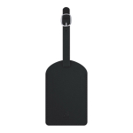 Kofferanhänger aus Kunstleder mit verstellbarer Schnalle farbe schwarz erste Ansicht