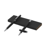 Set aus Kugelschreiber und Rollerball aus recyceltem Alu zweite Ansicht