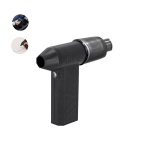 Tragbarer Bläser und Sauger aus Kunststoff mit wiederaufladbarem Akku